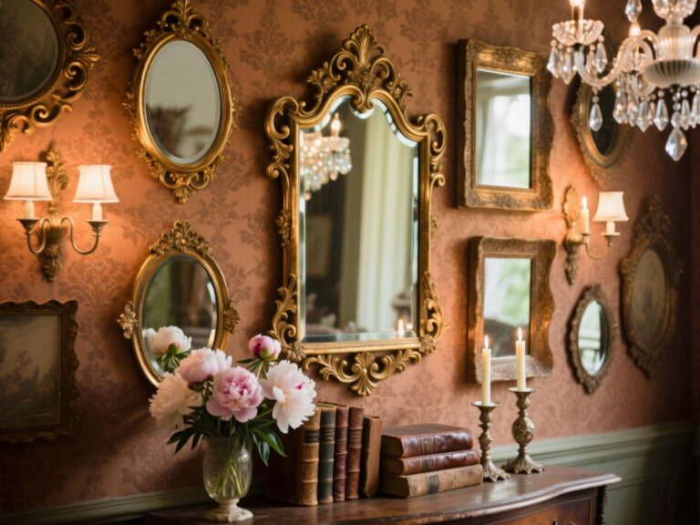 Vintage Mirror Wall Decor Ideas