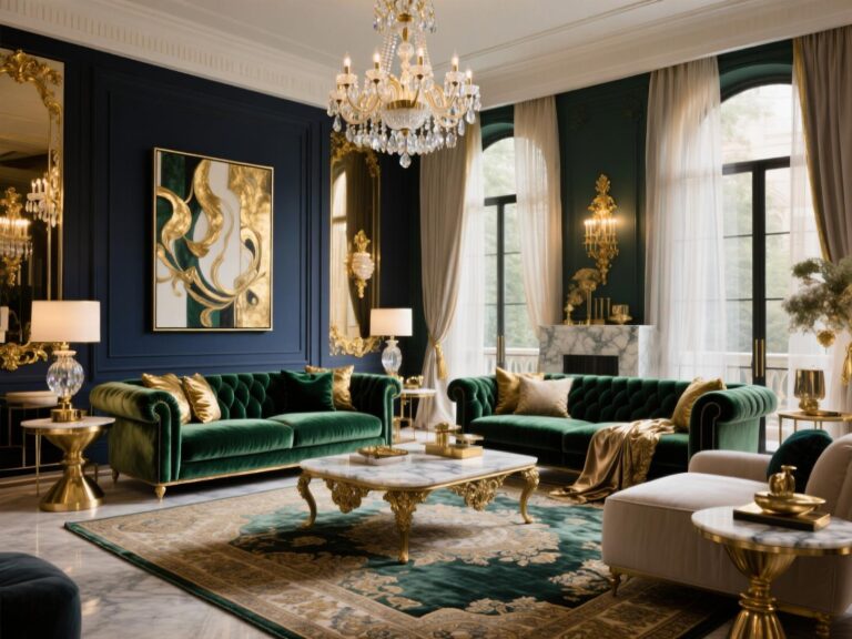Luxury Living Room Interior