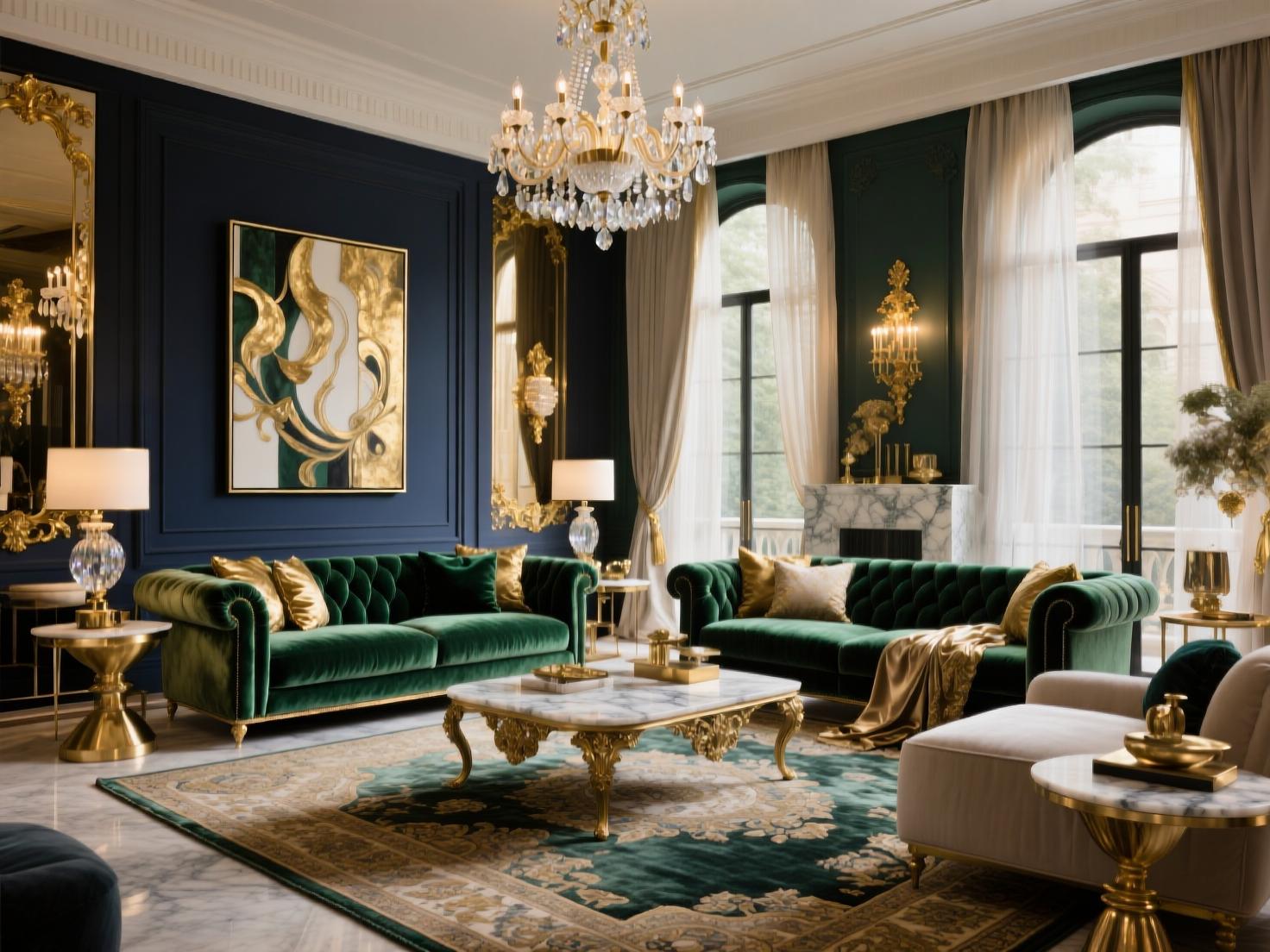 Luxury Living Room Interior