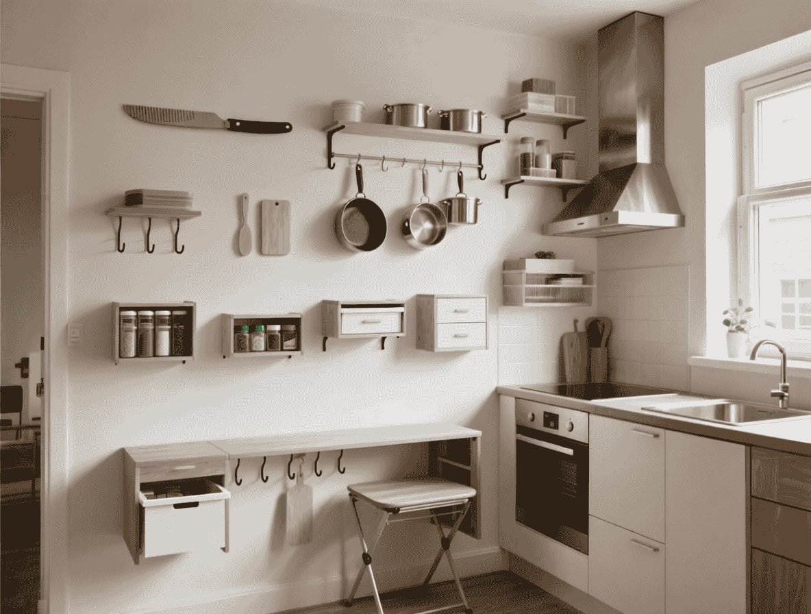 Small Apartment Kitchen Storage Ideas