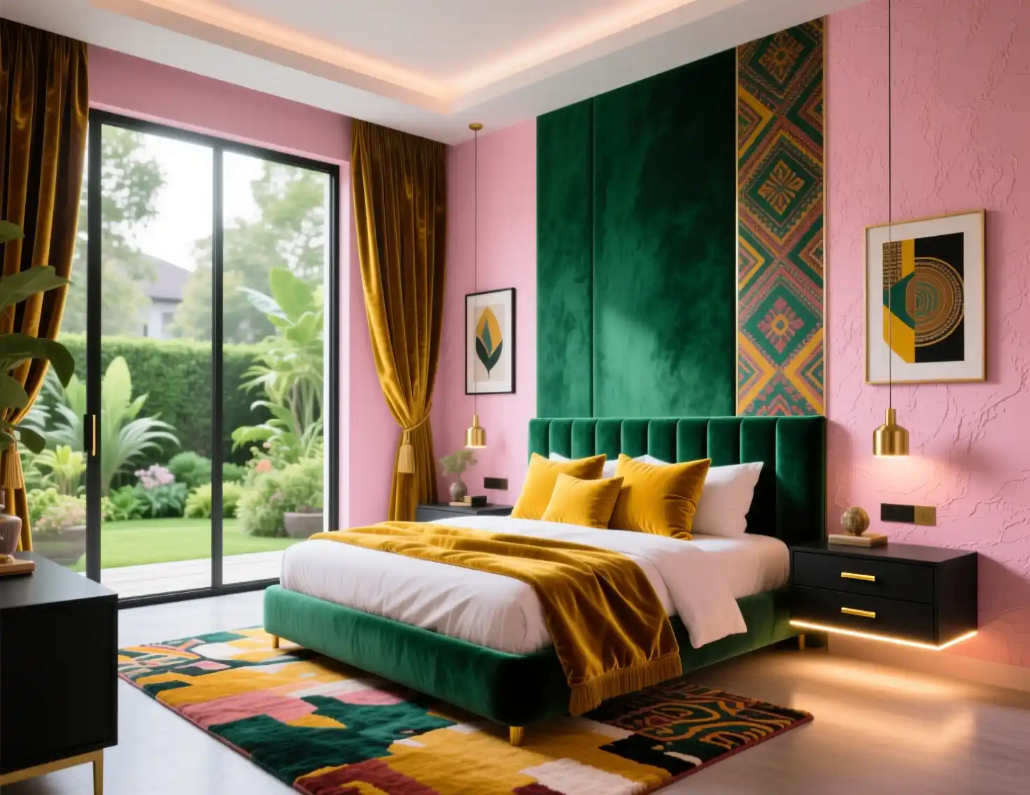 Bedroom Interior Colour Combination