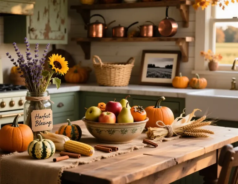 Kitchen Fall Decoration