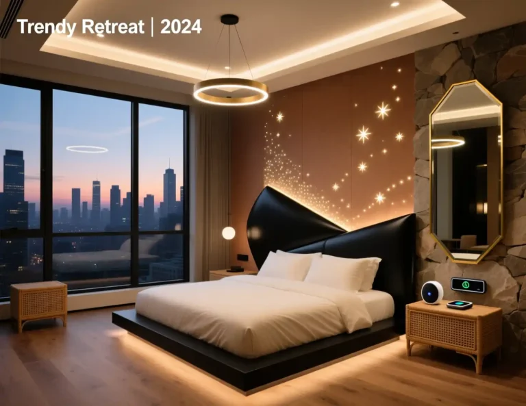 Trendy Retreat: Latest Bedroom Interior Design Ideas