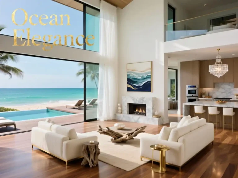 Luxury Beach House Interior