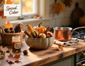 Fall Kitchen Countertop Decor