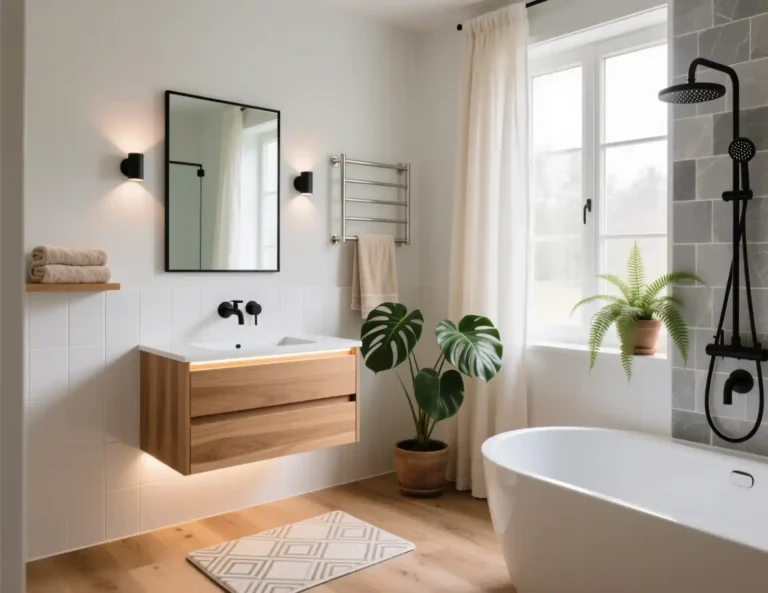 Scandinavian Interior Bathroom