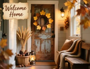 Fall Entryway Decor