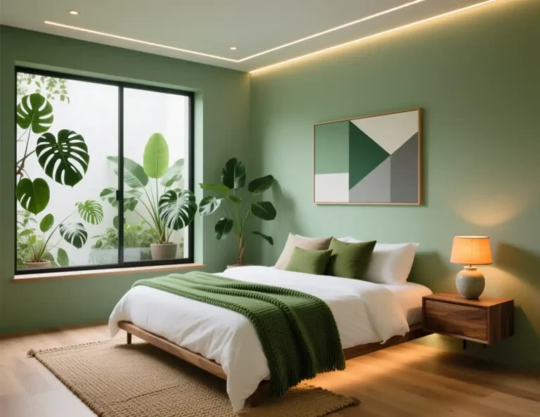 Green Bedroom Decor Ideas