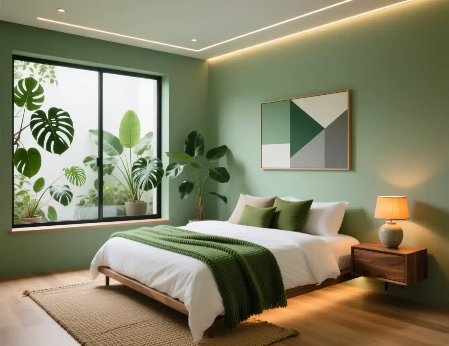 Green Bedroom Decor Ideas