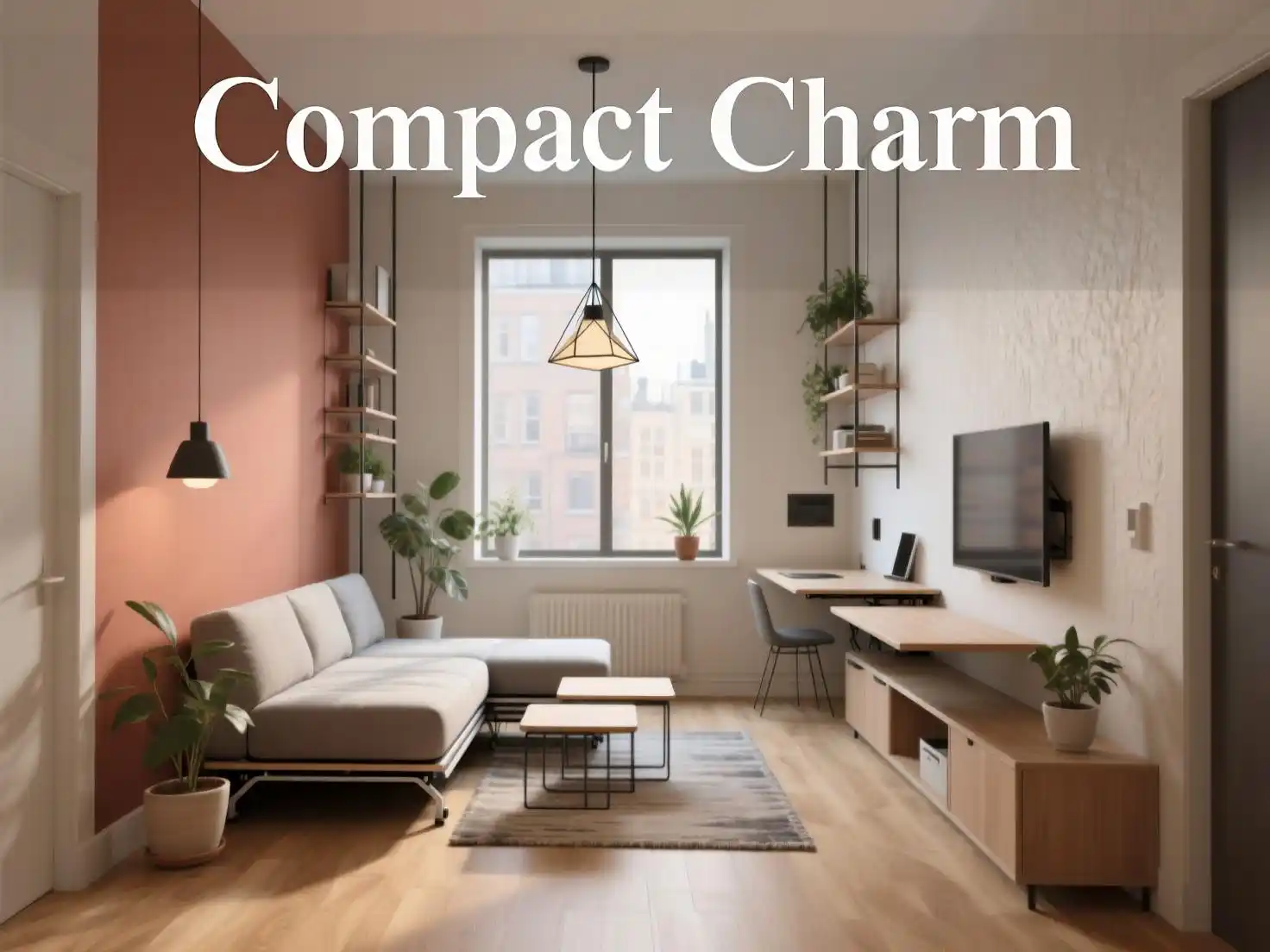 Studio Apartment Living Room