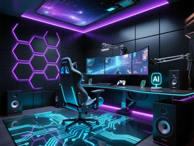 Gaming Room Interior