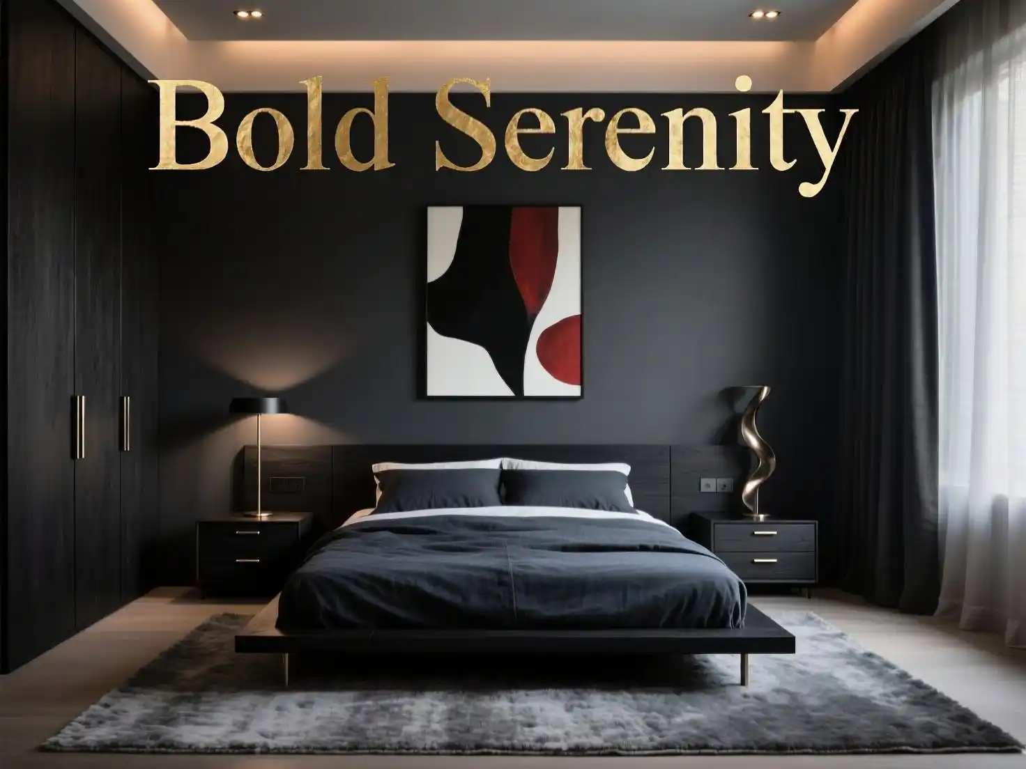 Black Bedroom Furniture Decor