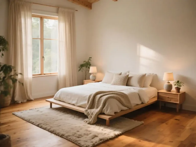 Wooden Flooring Bedroom Interior Design