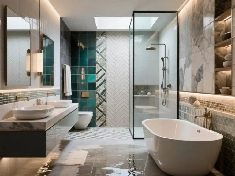 Bathroom Interior Tiles Ideas