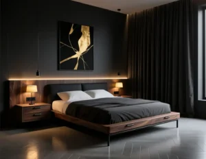 Dark Bedroom Furniture Decor Ideas