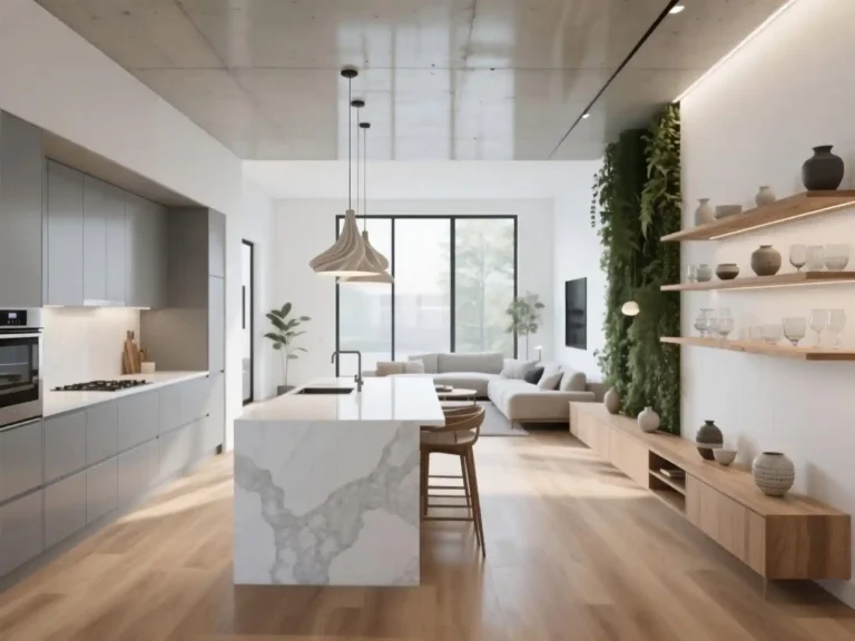 Open Kitchen Interior