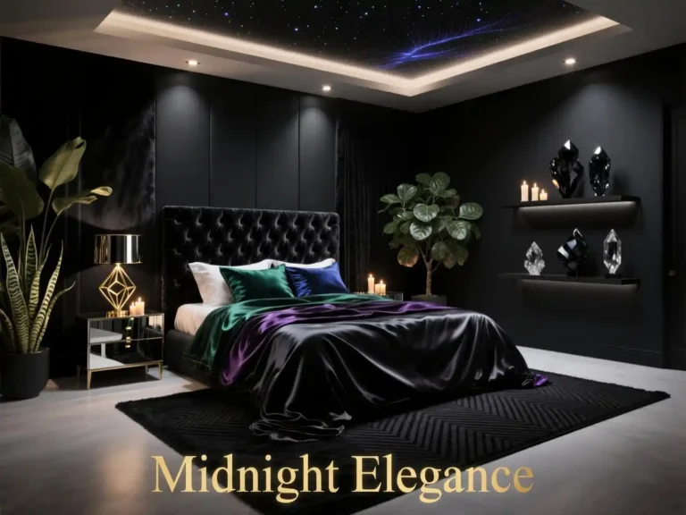 Black Bedroom Decor