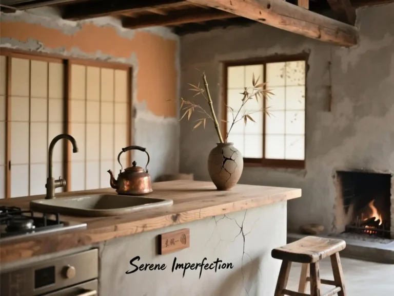 Wabi Sabi Interior Kitchen