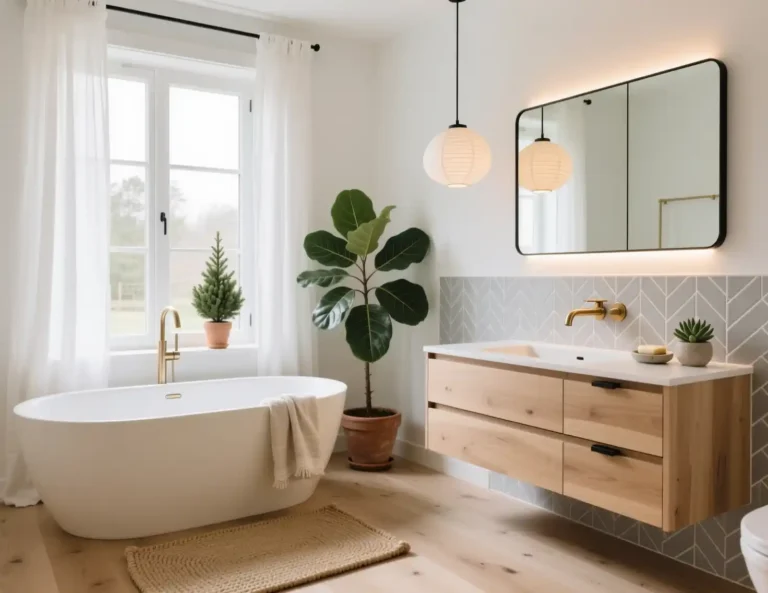 Scandinavian Interior Bathroom