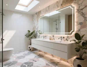 Terrazzo Bathroom Interior Design