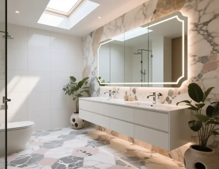 Terrazzo Bathroom Interior Design