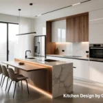 L-Shaped Kitchen Interior