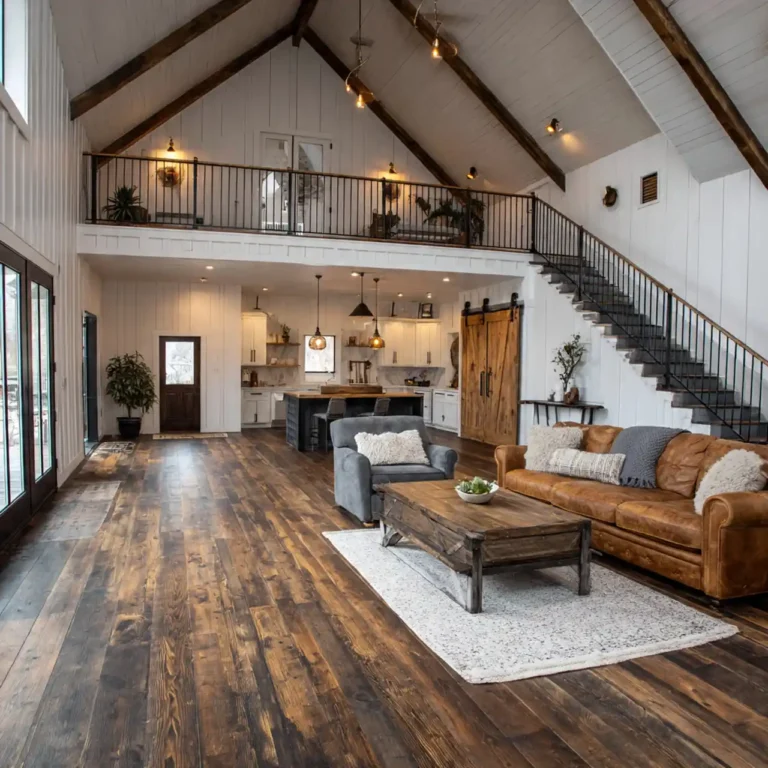 Story Barndominium Floor Plans