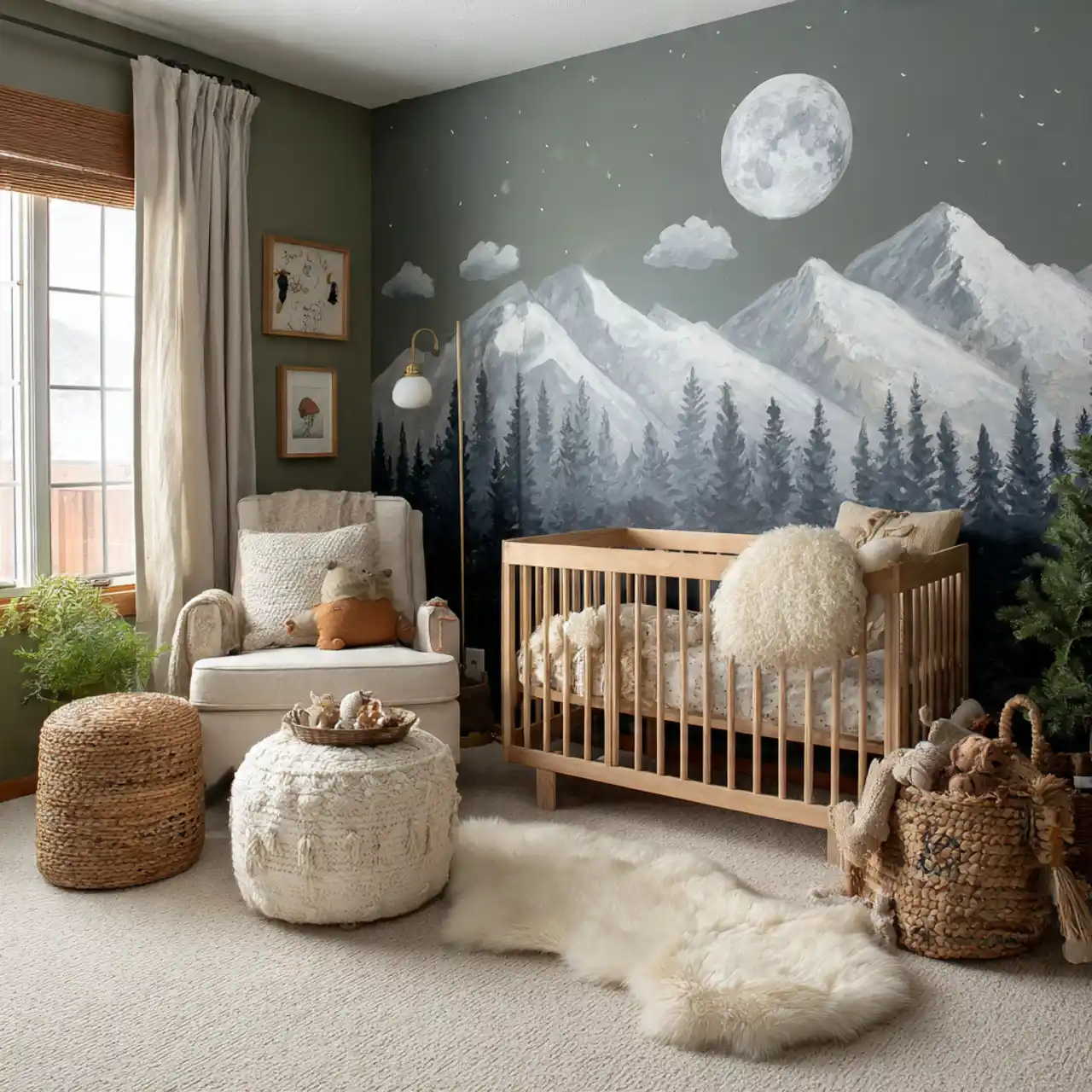 Seasonal Mountain Nursery Ideas