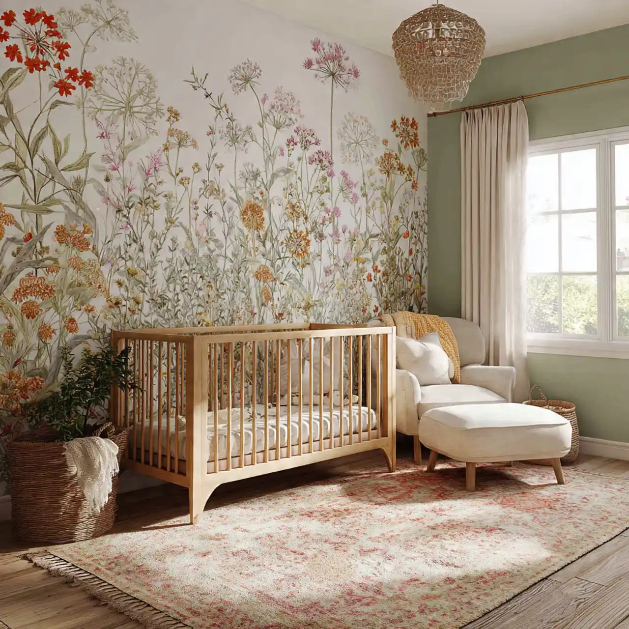 Wildflower Nursery Themes