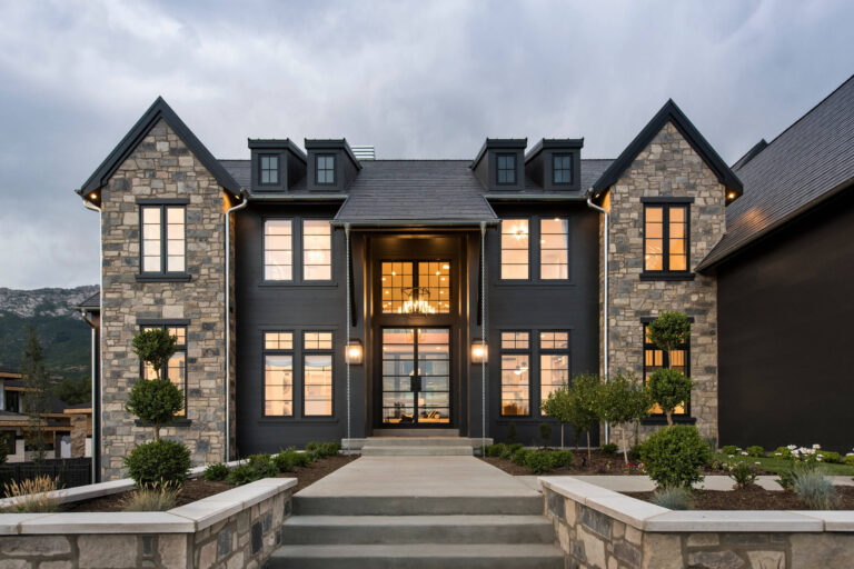 Black House Exterior Design