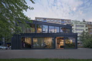 Container Cafe Interior Ideas