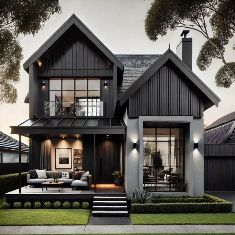 Dark Grey House Exterior Ideas