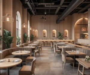 Elegant Restaurant Interior Design