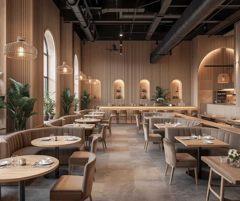 Elegant Restaurant Interior Design