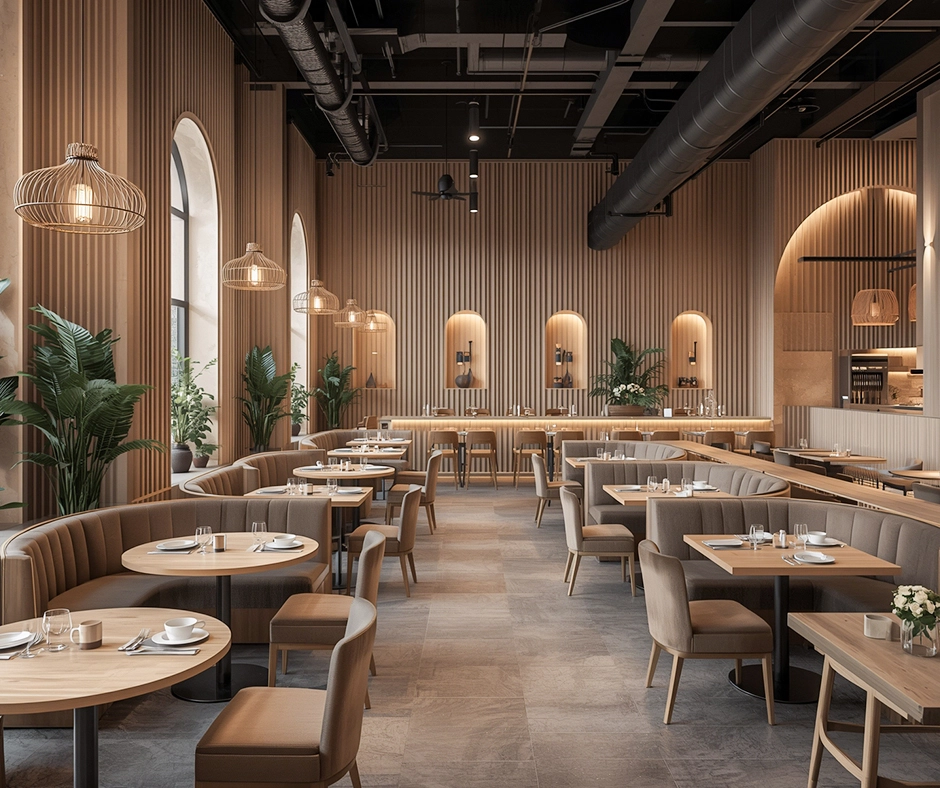 Elegant Restaurant Interior Design
