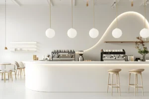 Minimal Cafe Interior Design