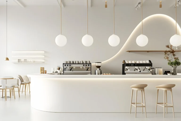 Minimal Cafe Interior Design