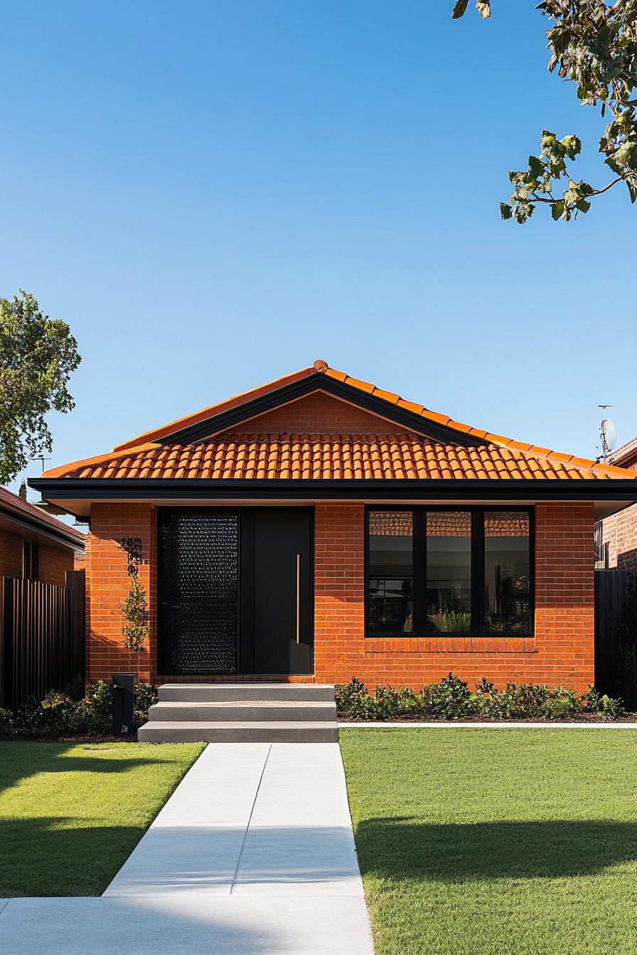 Orange Brick House Exterior Ideas