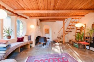 Cob House Interior