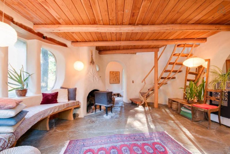 Cob House Interior